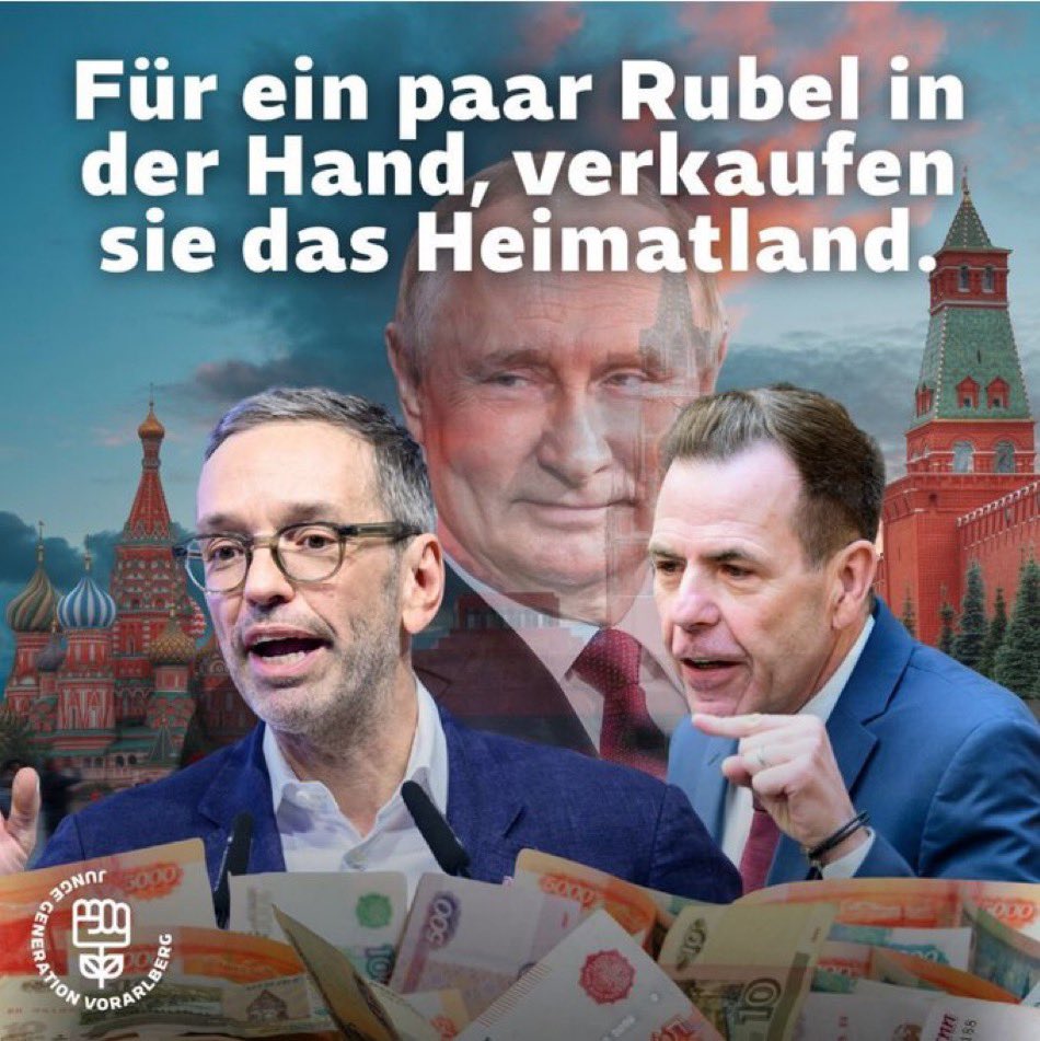 @FPOE_TV Immer mehr Österreicher für eine Abschiebung von Herbert Kickl!
#Rubelnutten raus!