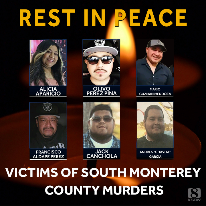 REMEMBERING VICTIMS | Here are the victims who were killed in two South Monterey County shootings. Three were charged today in their murders. Read more:ksbw.com/article/timeli…