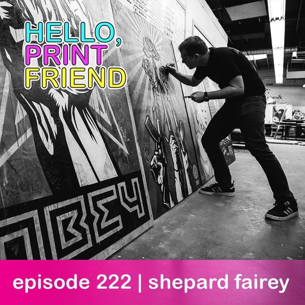 I spoke with Miranda from the Hello, Print Friend podcast about printmaking and more! Check it out here: helloprintfriend.com