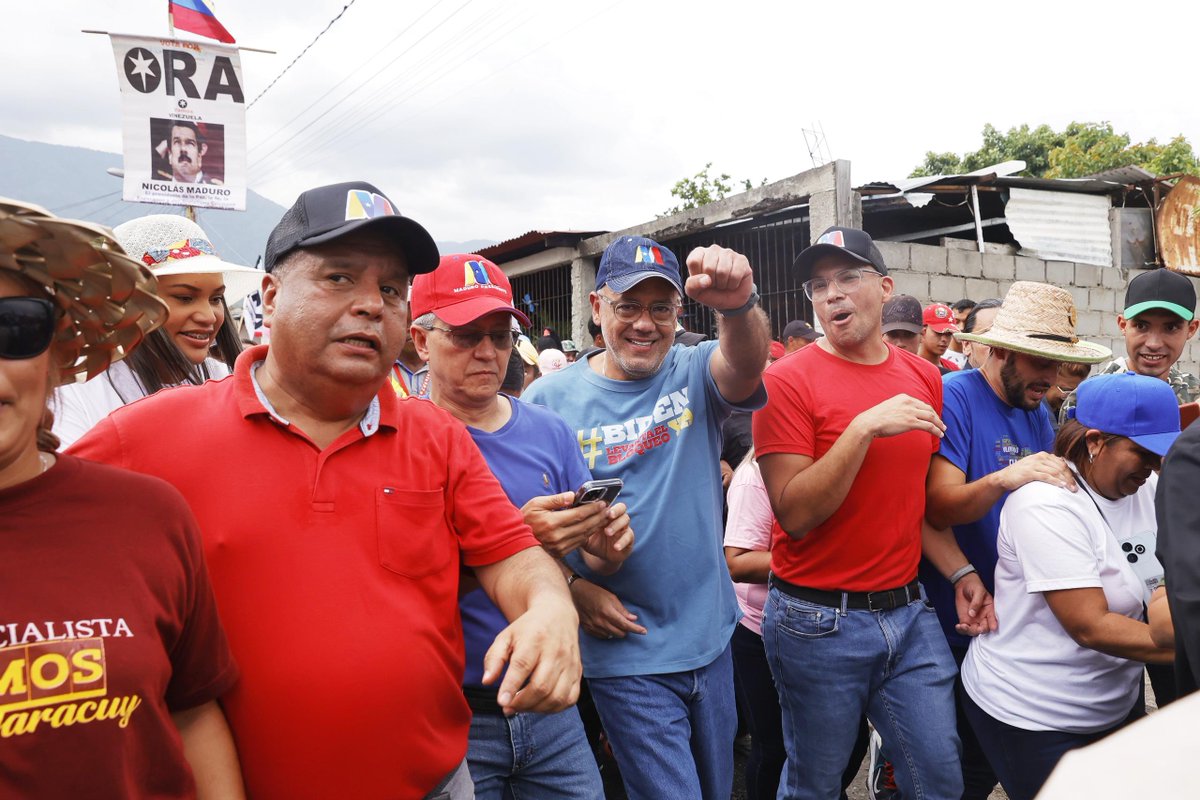 Jorge Rodríguez: El pueblo de Venezuela elegirá a Nicolás Maduro como presidente el próximo 28 de julio lc.cx/94-Xk4