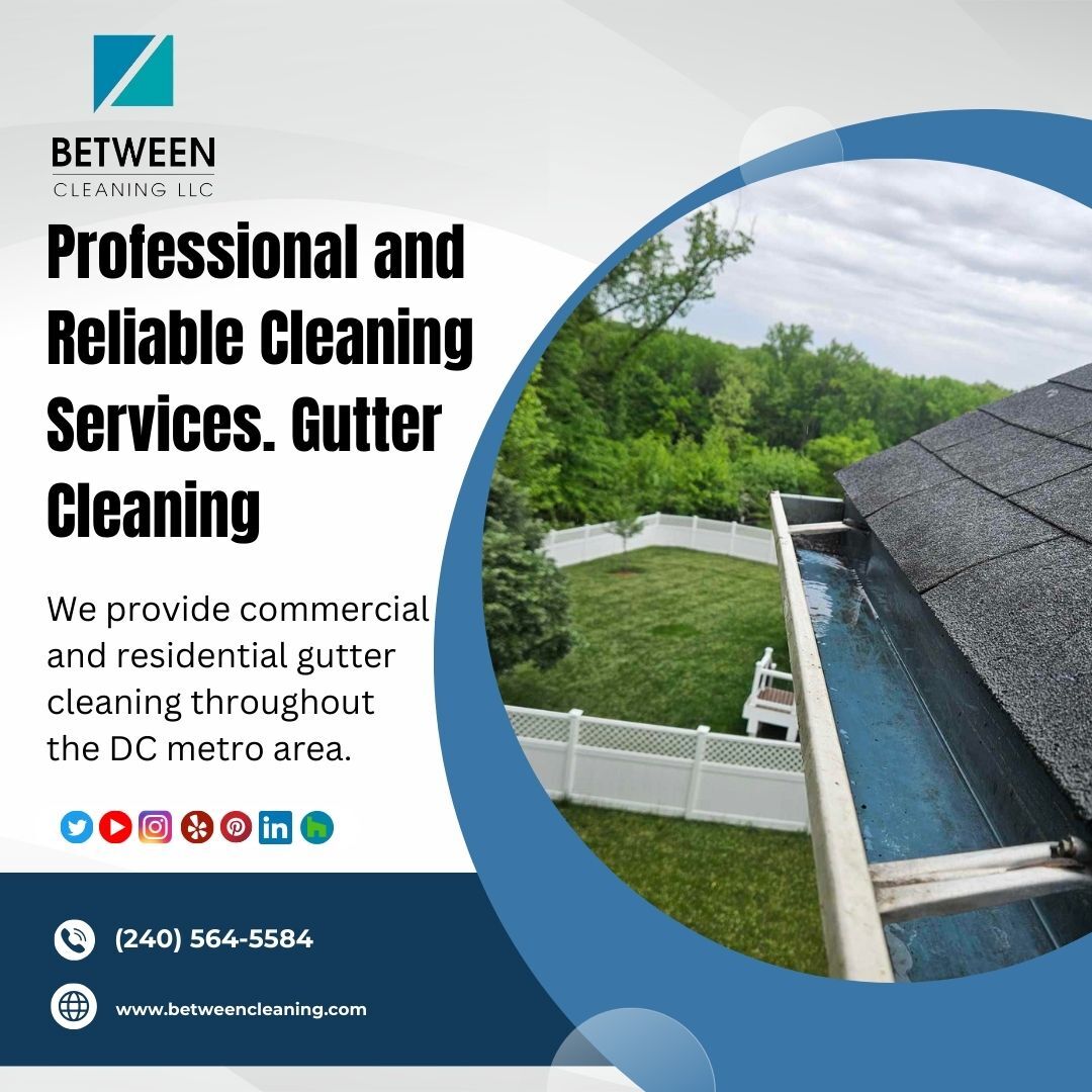 Keep your gutters clear and your home protected with our reliable gutter cleaning service! Say goodbye to clogs and hello to peace of mind. #GutterCleaning #HomeMaintenance #ReliableService #ProtectYourHome betweencleaning.com/gutter-cleanin…