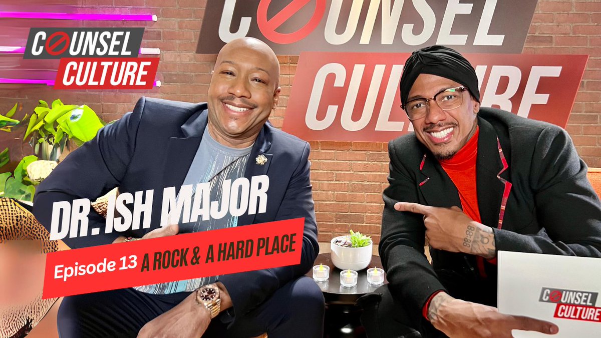 #CounselCulture Episode 13: 'A Rock and a Hard Place' now streaming across all podcast platforms and YouTube. @DrIshMajor @counselculture_ Watch, Like, and Subscribe: youtu.be/pDwvTSfvvdw?si…