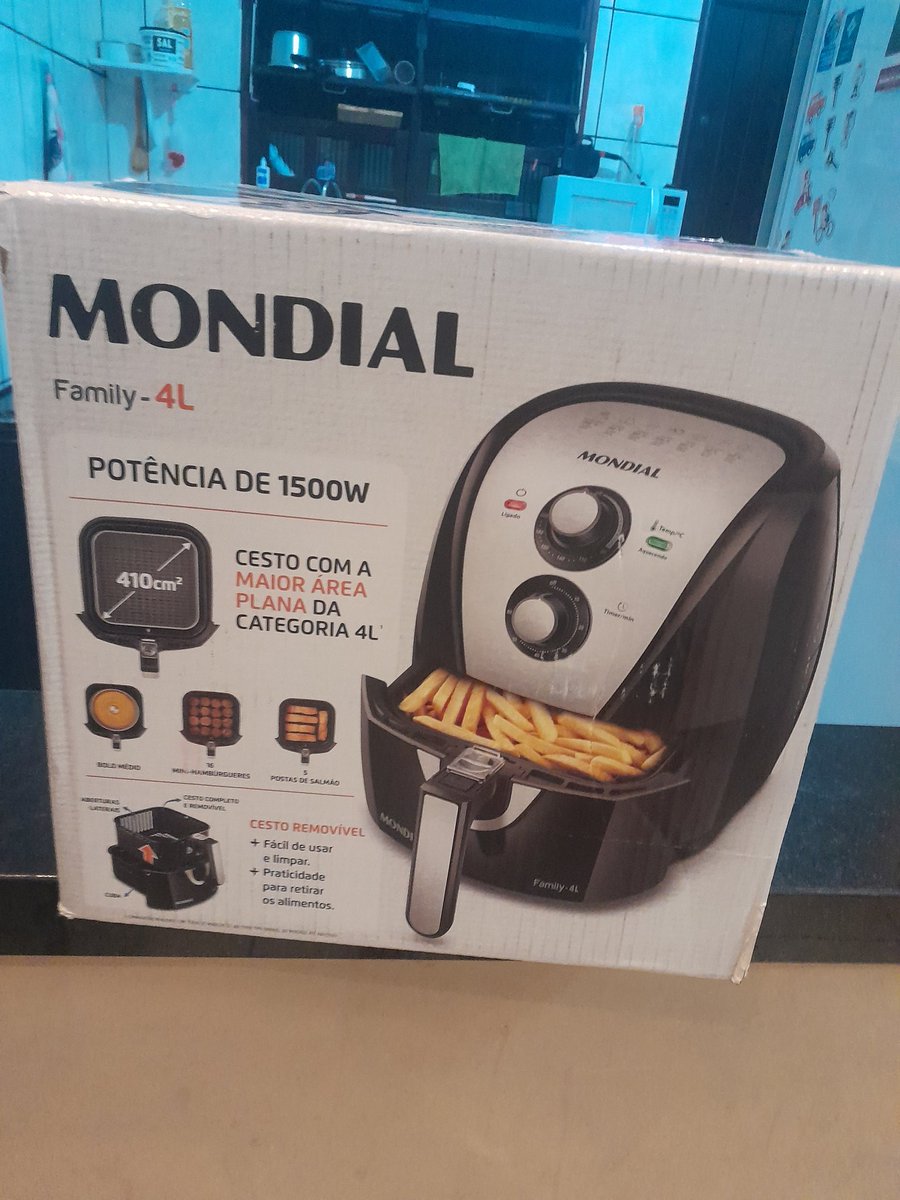 comprei uma eir frayer pra minha mae

e vcs nada

(Vlw @AvisoDeOferta )