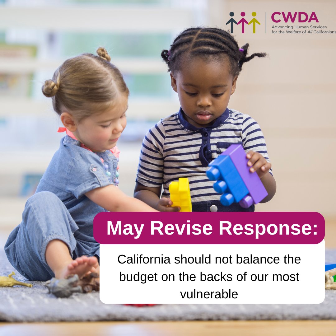 '...forcing the most vulnerable among us to bear the brunt of spending cuts doesn’t align with California’s values or the promise to address longstanding inequities.' Read more of our response to the governor's May revise here: bit.ly/4aePWKO