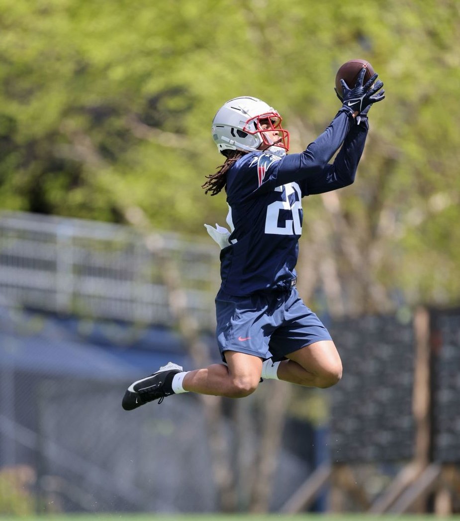 Prairie View A&M LB Tre'Veon Green New England Patriots Rookie Minicamp