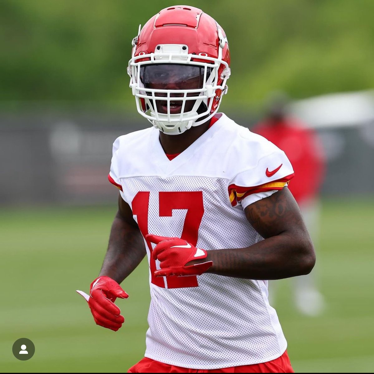 Former (@DreamU_IndyFB and @Vol_Football) JUCO DB @KamalHadden5 at #Chiefs Rookie Mini Camp #JUCOPRODUCT