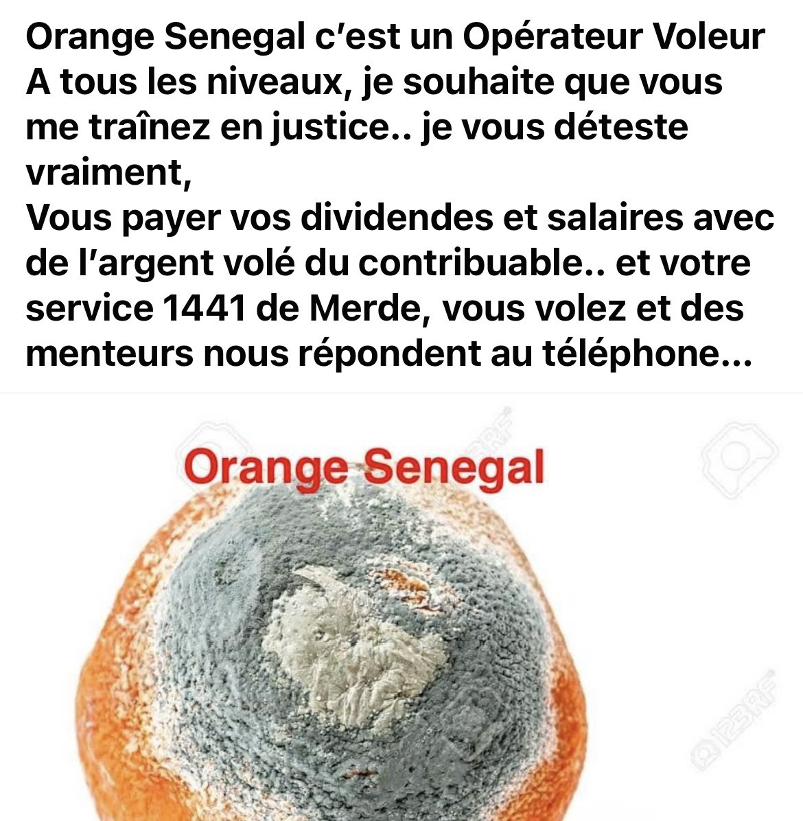 # boycott Orange Senegal