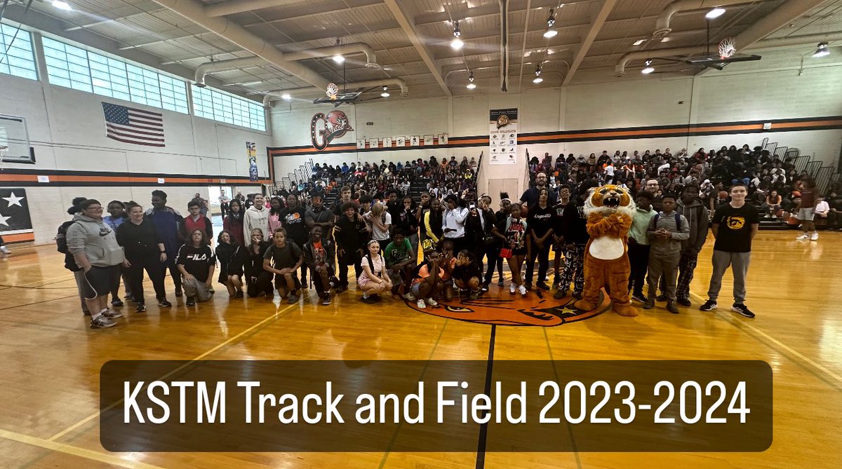 #KSTMproud of our staff and students that participated in the second semester PEP RALY. Huge shout-out to Coach Pouncil and our first ever, KSTM dance team on their debut performance today at half-time! Enjoyed the 3rd annual staff vs. student basketball 🏀! #OPSProud 1 of 3