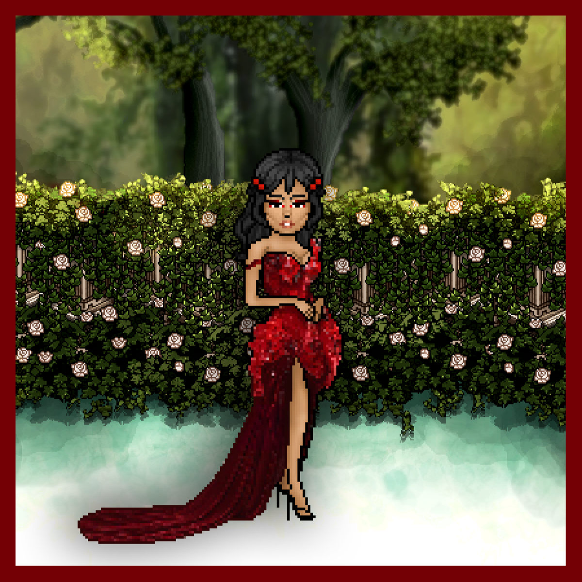 english rose 🌹✨

wearing custom <a href="/habsoko/">Soko 🌹</a> couture at #TheMetGala2024