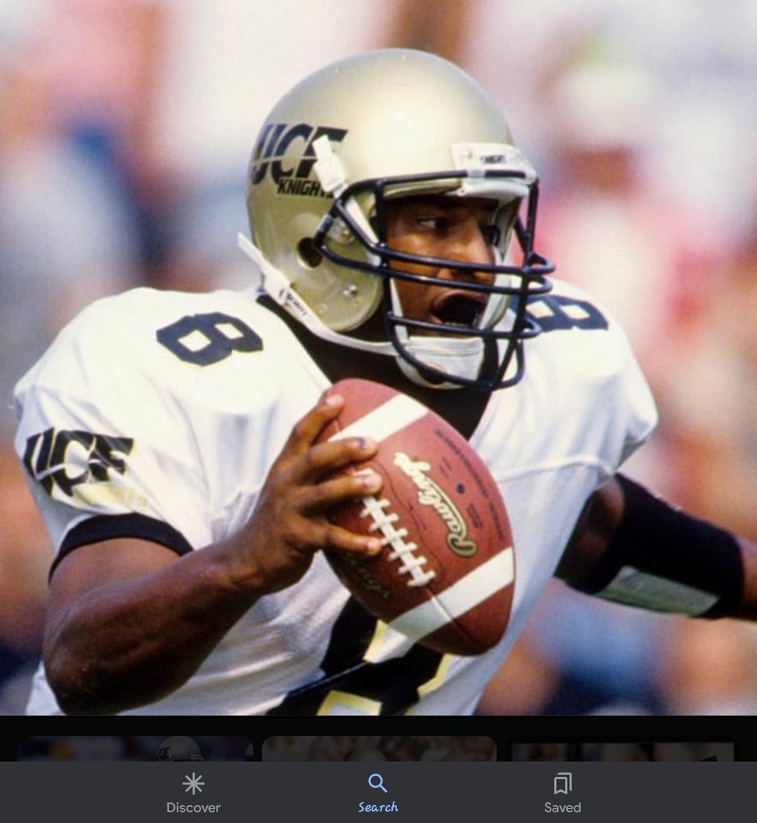 hawk_lovr's tweet image. Who was playing quarterback at your first college football game? 

Daunte Culpepper #GoKnights