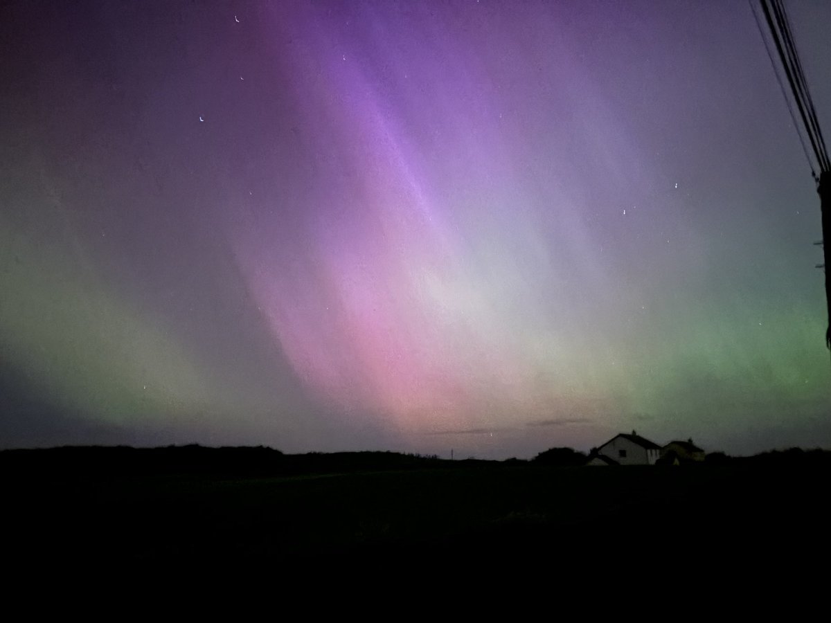 AMAZING #NorthernLights tonight in #tullamore #offaly