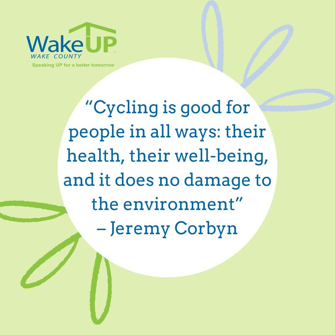 “Cycling is good for people in all ways: their health, their well-being, and it does no damage to the environment” – Jeremy Corbyn
