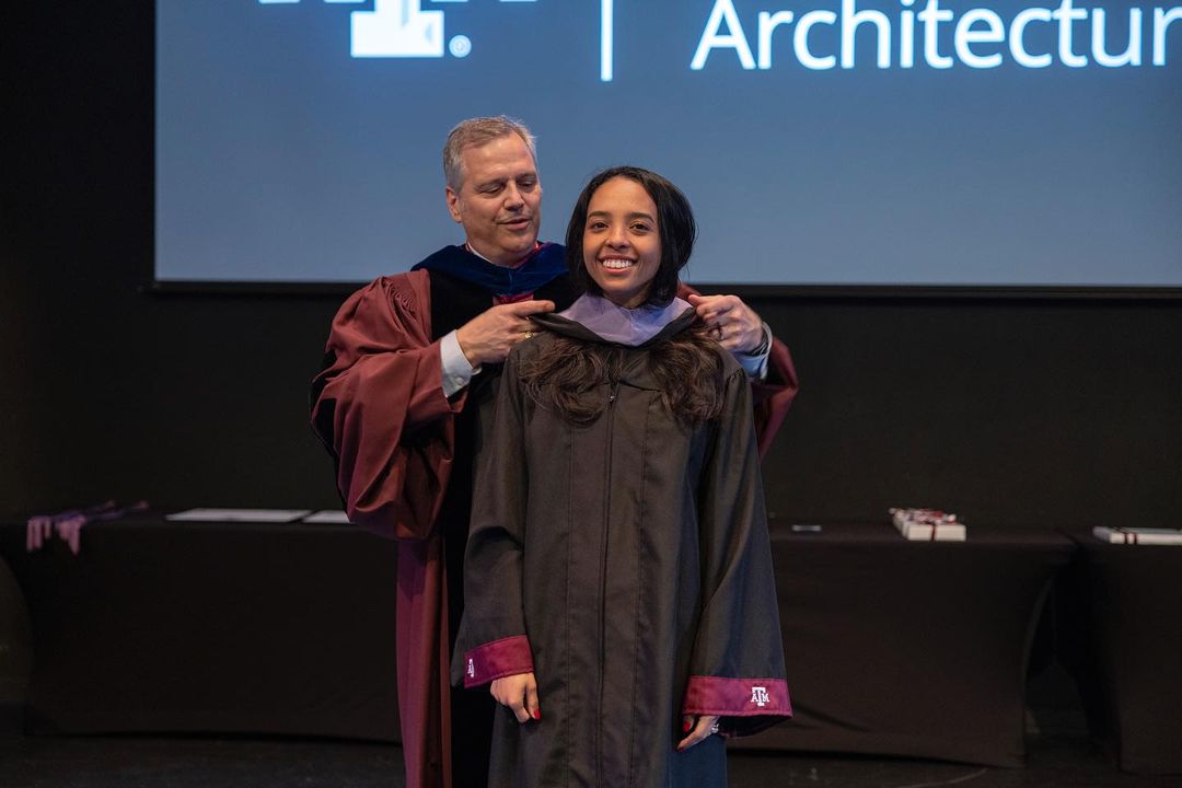 Students and faculty from the Department of Architecture were recognized for their accomplishments at the Spring 2024 Hooding and Recognition Ceremony. Congratulations!