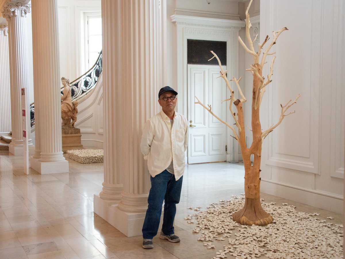 Save the date! ✔️ On May 25, a new work by artist Mineo Mizuno will debut at The Huntington. This site-specific sculpture marks the culmination of a series of installations by the artist currently on view in our gardens and galleries. Learn more: bit.ly/3wizkUz