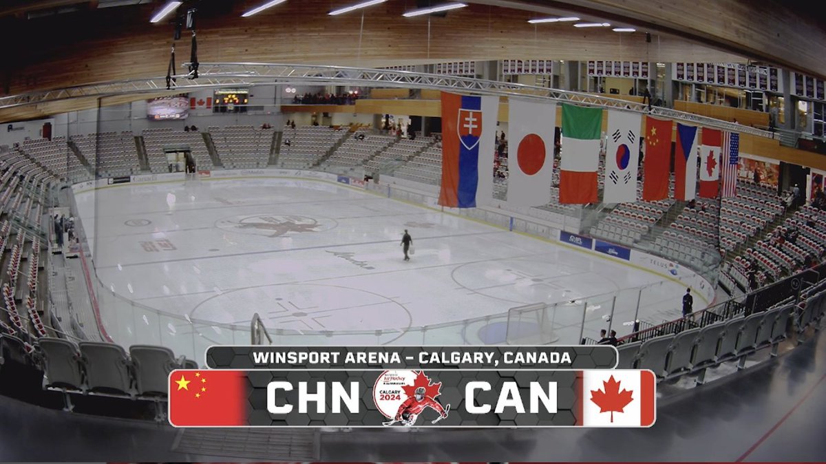 Go Canada 🇨🇦 Set for the semifinals at Para Worlds. 🇨🇦🇨🇳 #Calgary2024 | #ParaIceHockey