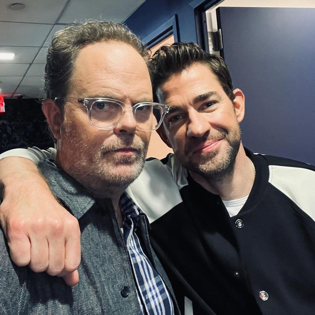 'The Office': 

Por el antes y después de Rainn Wilson y John Krasinski, reconocidos por ser Dwight y Jim en The Office.