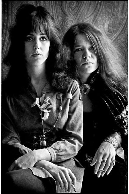 Grace and Janis, 1967. 📸 Jim Marshall