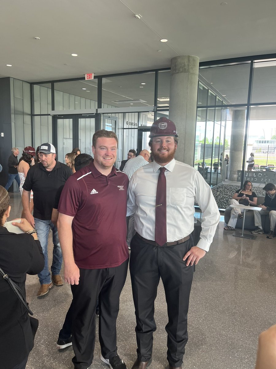 Shout out to <a href="/GrantMGoodie/">Grant Goodson</a> for Graduating with his Degree in Construction Management! Hard worker, tough player, and an overall great person!! Congrats Grant! Proud of you!