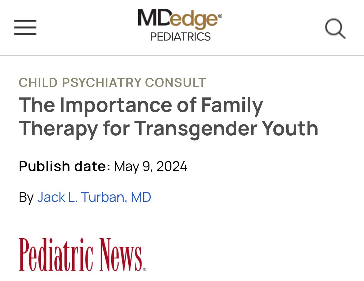 Parents are essential to the mental health of #trans and gender diverse youth. My latest column for @MDEdgeTweets gives some practical advice. mdedge.com/node/269089/pa…