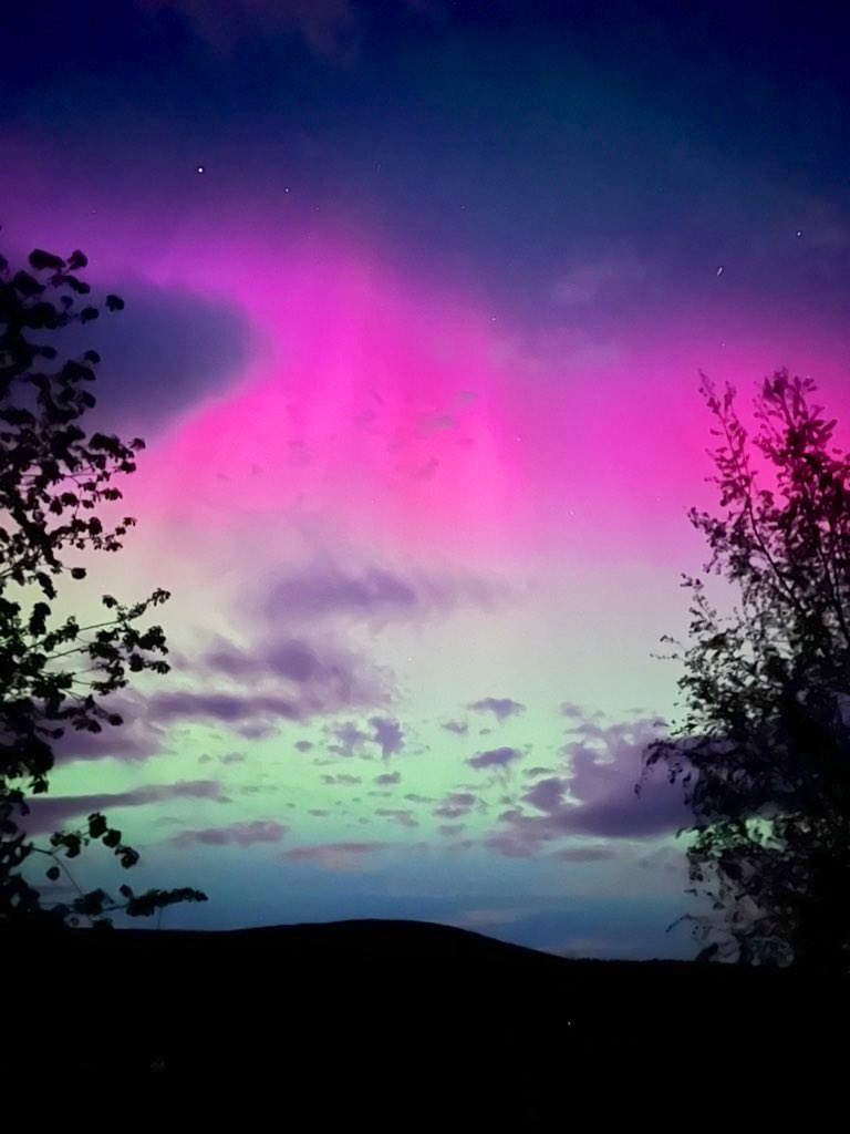 The sky is dancing tonight #Auroraborealis #NorthernLights #Aberdeenshire #Auroraborealis