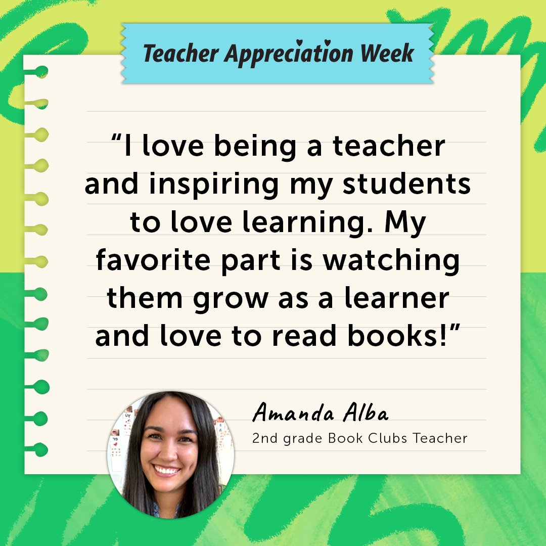 ❤️ What do you love most about being a teacher? #TeacherAppreciationWeek #ThankATeacher