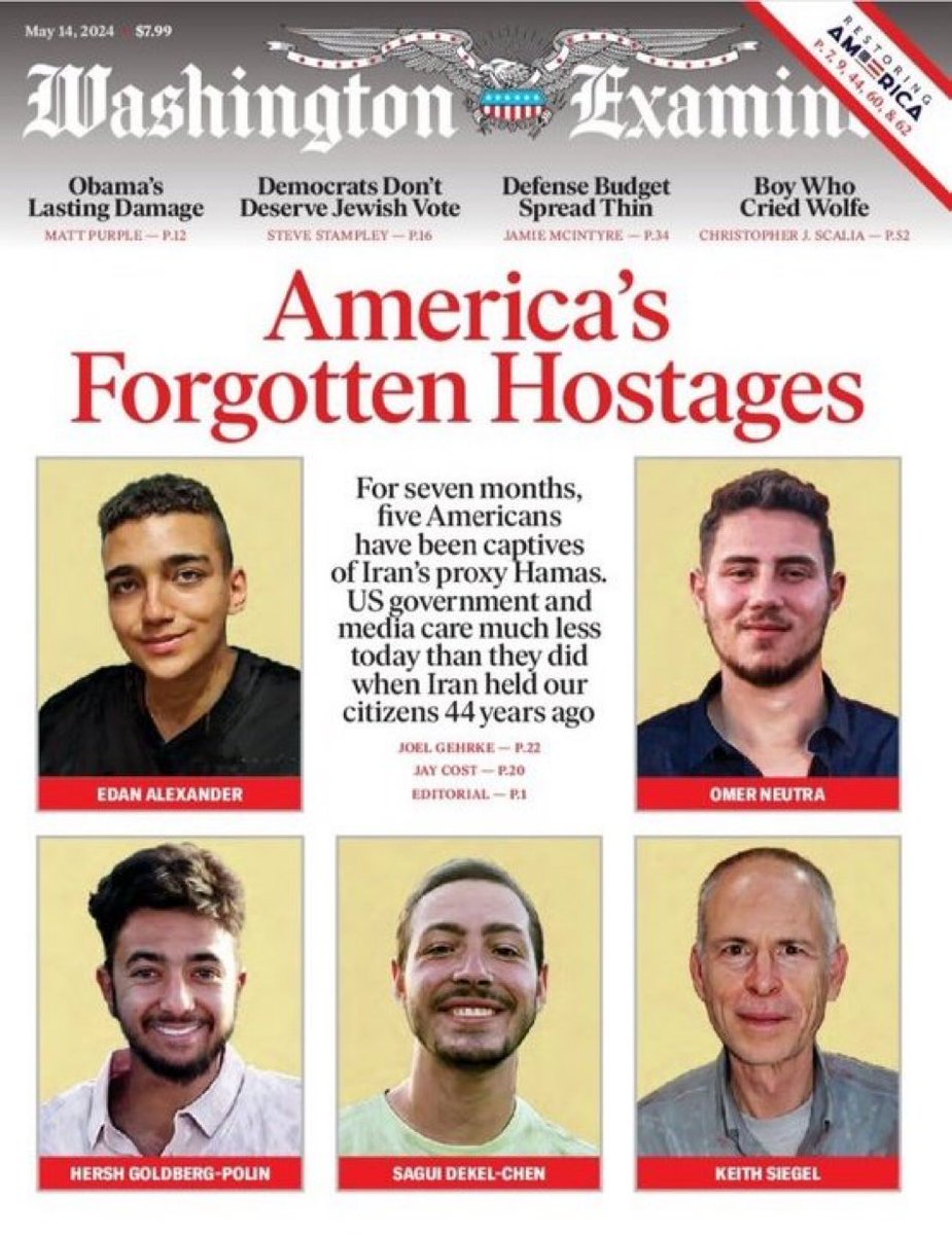 #DemocratsHateAmerica When was the last time you heard a #Democrat mention the American Hostages?