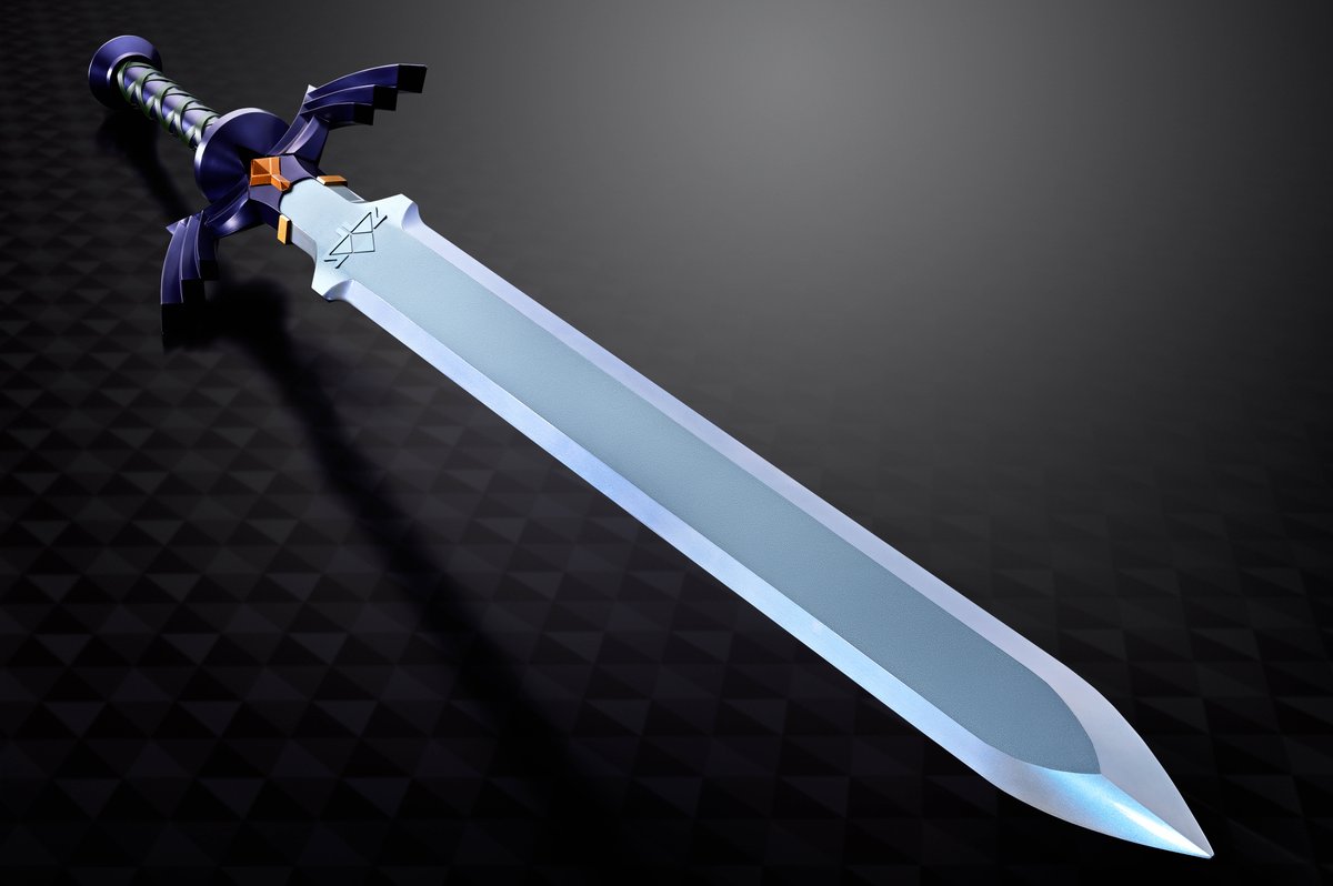 THE LEGEND OF ZELDA MASTER SWORD PROPLICA is here! Includes Master Sword sound effects and music from the 'Legend of Zelda' series. Total Length: 41 inches. Check retailers for pre-orders! More Info tamashiiweb.com/item/14850/?wo… #TheLegendOfZelda #PROPLICA #TamashiiNations
