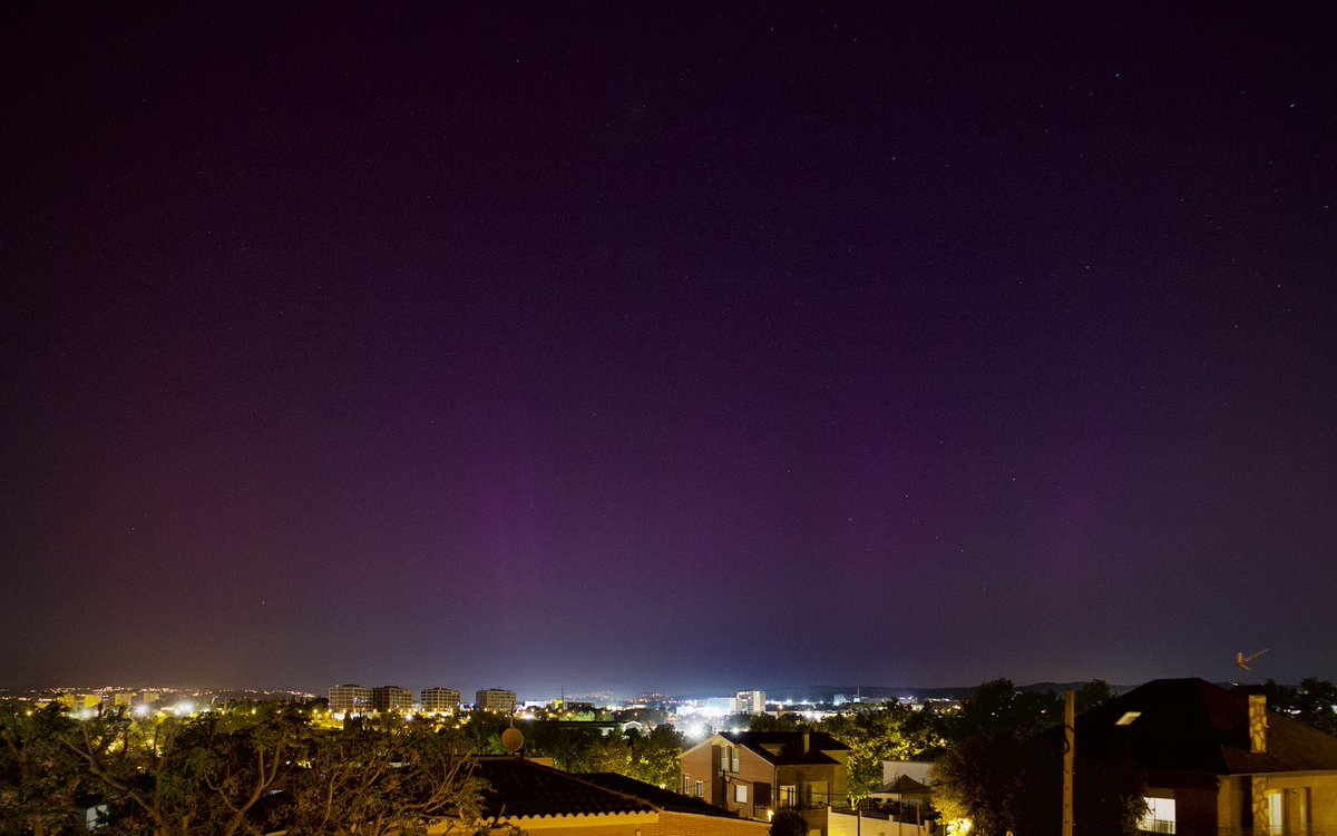 #AuroraBoreal des de #SantCugat ara mateix