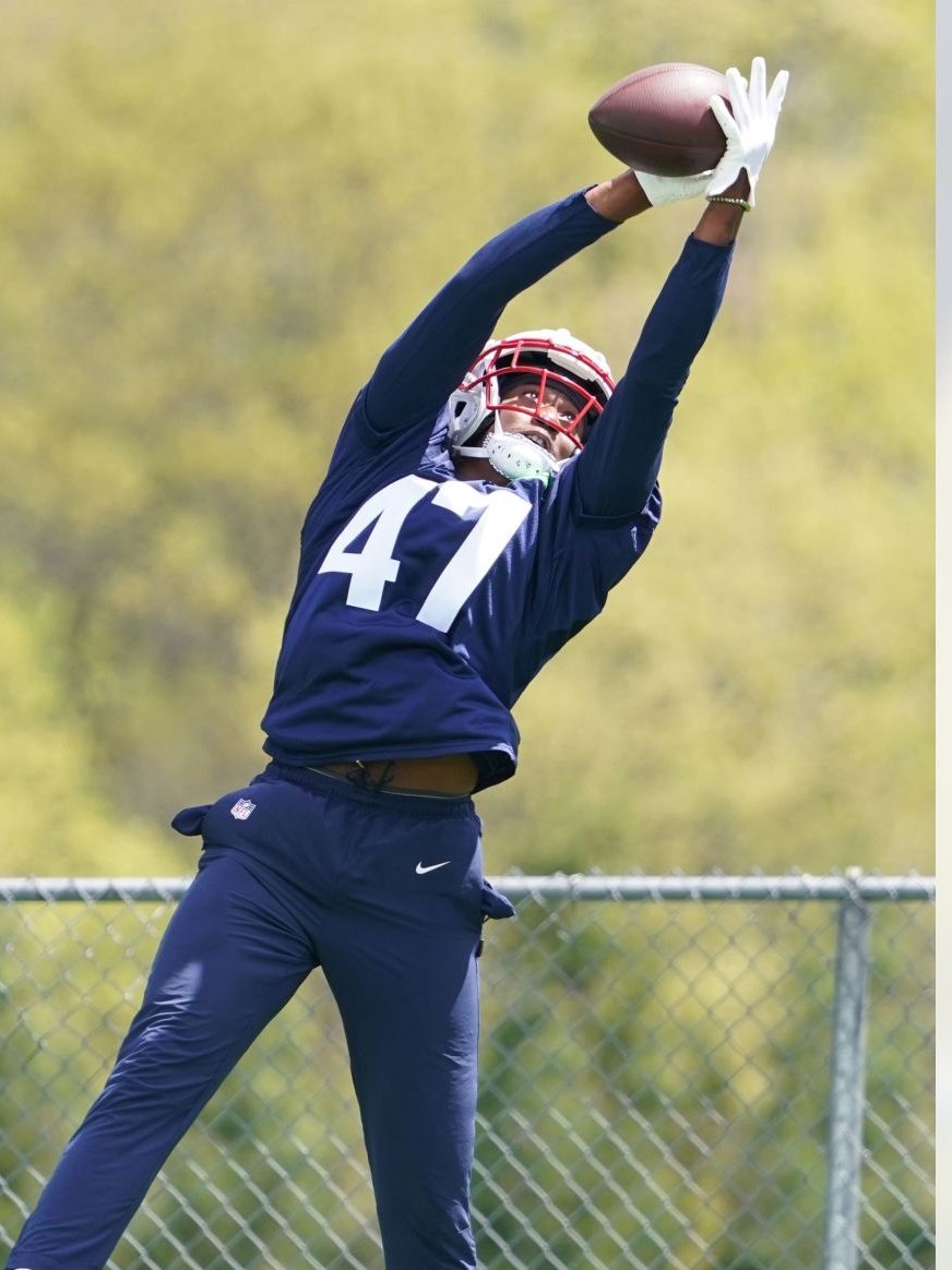 Alabama State University DB Mikey Victor, New England Patriots Rookie Minicamp