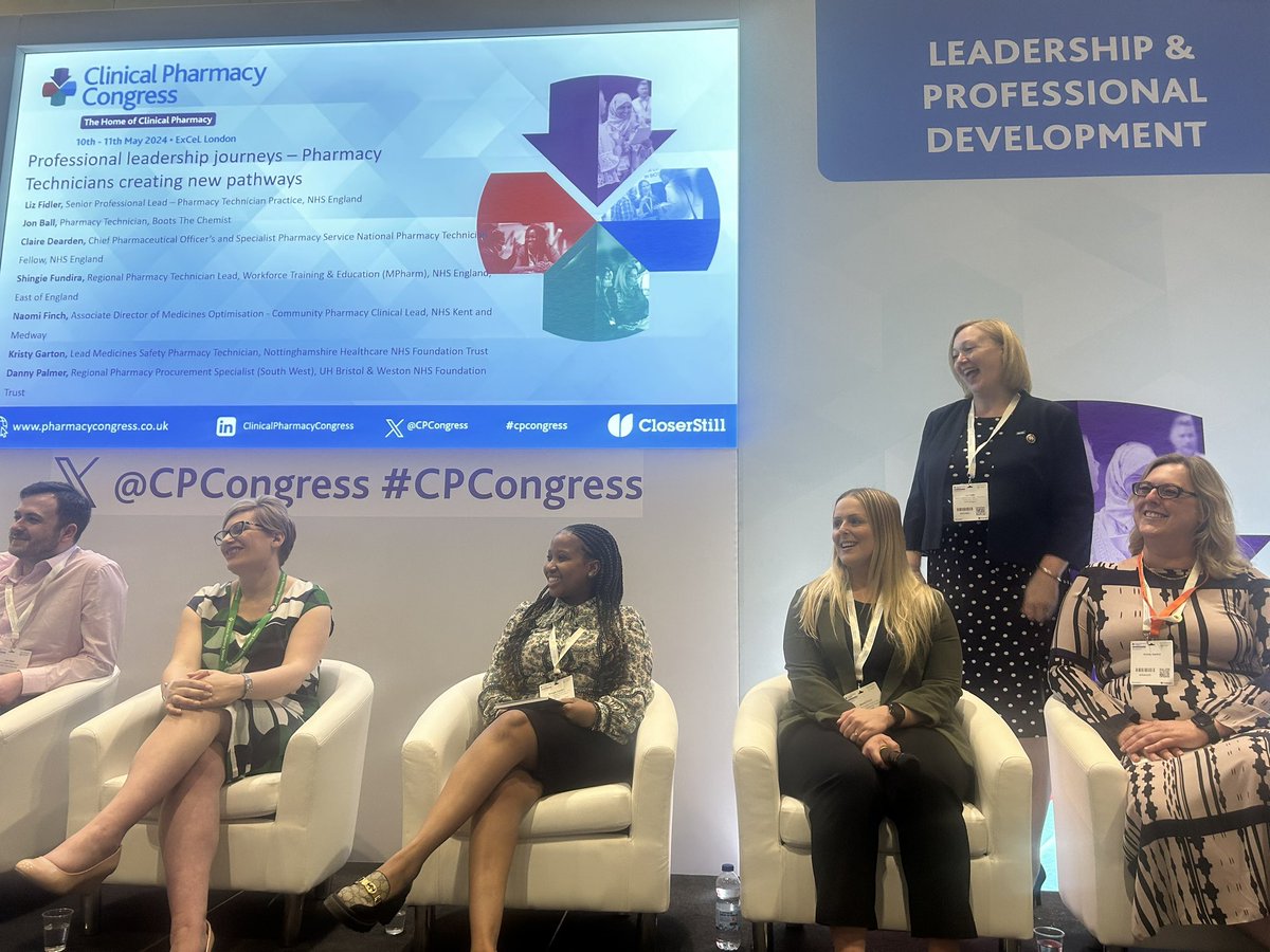 Fantastic to listen to fellow #PharmacyTechnicians educate &amp; share knowledge about our profession with pharmacist colleagues during day 1 of <a href="/CPCongress/">Clinical Pharmacy Congress</a>.

#ProfessionalLeadership @APTUK1 #CPCongress