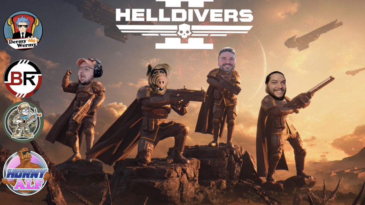 Tonight At 8EST on Vets Talkin: Vets Gamin Helldivers 2
👇👇
Youtube: youtube.com/live/-qxd56FT_…
Rumble: rumble.com/v4uey1f-vetera…

#helldivers2 #liberty #ForDemocracy