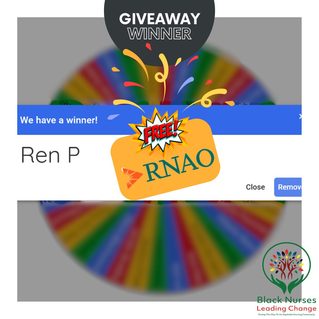 Happy Nurses' Week!

It is with great pleasure to announce the winner of our free RNAO membership!

Congratulations Ren P!

We'll be in touch by email to confirm and let you know the process to collect your free membership!

#happynursesweek
@RNAO