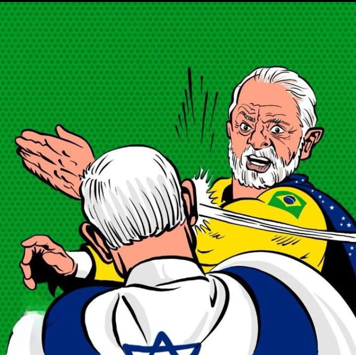 Que bien, Brazil cancela compra de armas por 134 millones de dólares, a los asesinos genocidas de israel. Ahí te vemos bien querido Lula.