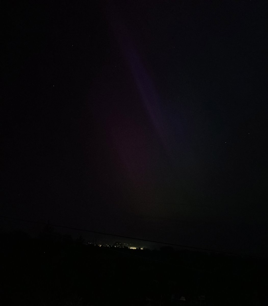 Aurora over Fishguard tonight. Around 1 second exposure, no filters. Subtle but beautiful.
