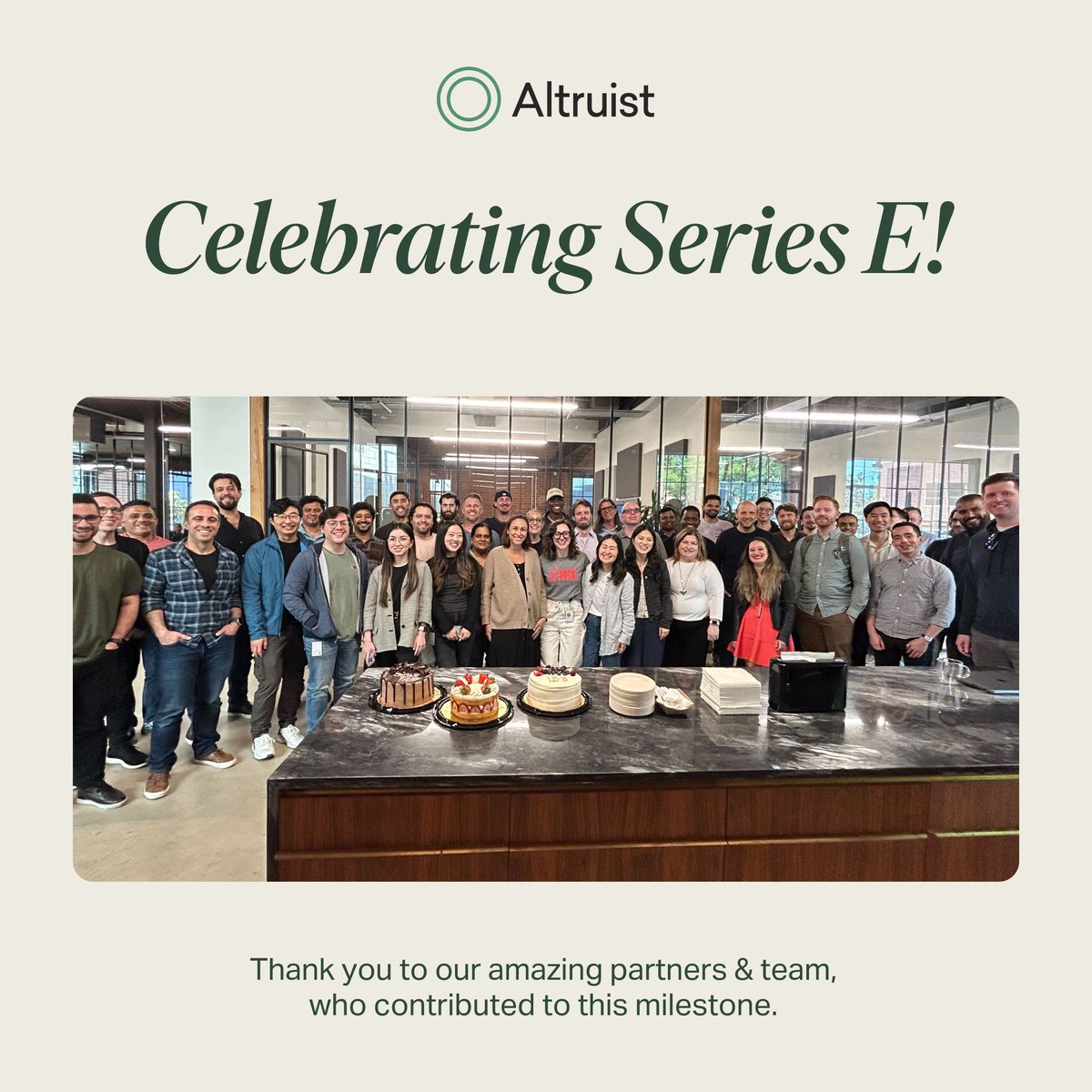 Grateful for the incredible support from our dedicated team, advisors, and investors who made our Series E funding round possible last week. Thank you for believing in our mission and helping us redefine the future of wealth management. More to come!