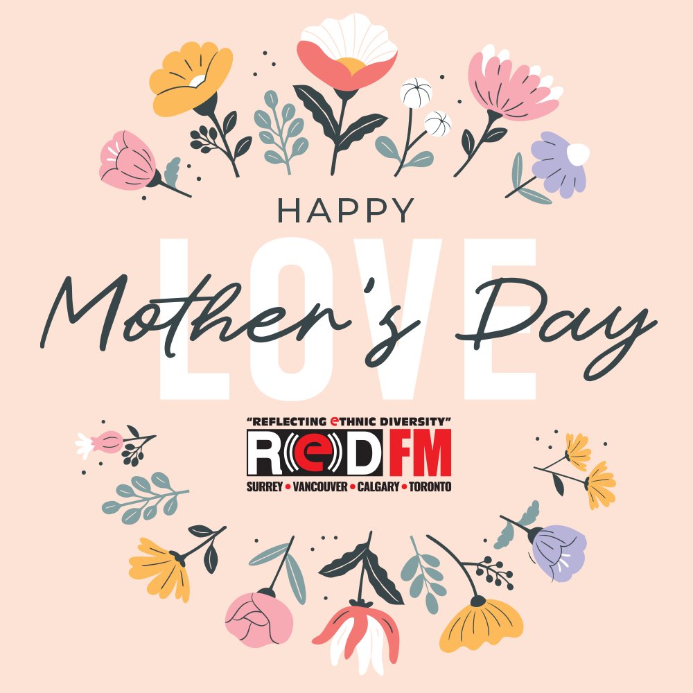 Happy Mother's Day from all of us at RED FM💐 #MothersDay #HappyMothersDay