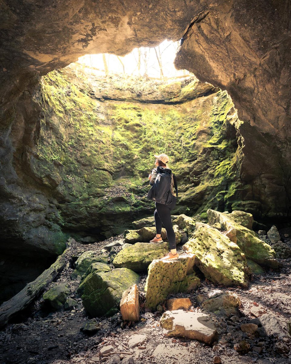 The weekend's here, so head outside and give your brain a boost 🧠🔋 What's your favorite trail to decompress on? Share with us in the comments below and show us how you #GetOutThere 💚 📸 @davisnorwoodphotography 📍Rock House Nature Trail, Arkansas bit.ly/4dd80Yk