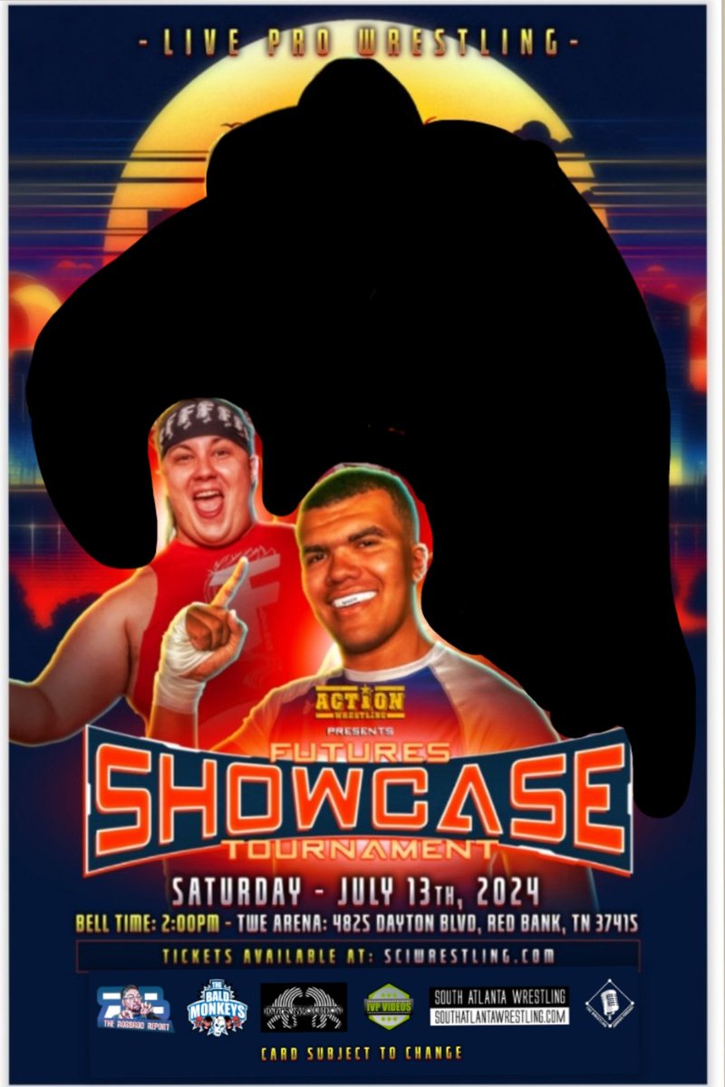 *Entrant Announcement* Your 2nd entrant in the 2024 @WrestleACTION1 Futures Showcase Tournament on 7/13 at 2pm at @TWE_Chattanooga is @Fluffman_Cometh ! Get those $5 tickets and join us live!