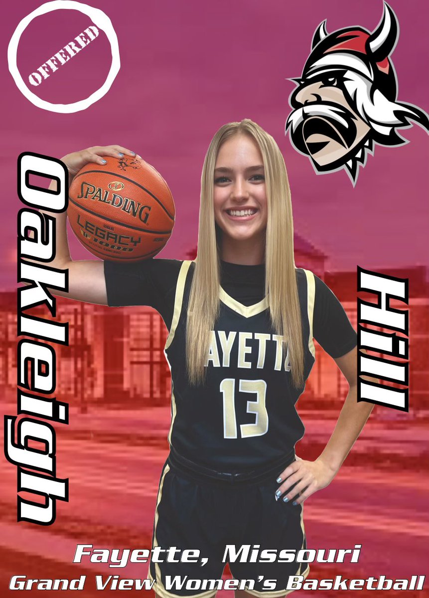 Oakleigh Hill (@hilloakleigh) on Twitter photo After a phone call with Coach Ian and a visit this fall I have received an official offer from Grandview Women’s Basketball. Thank you coaches for believing in me! <a href="/gv_wbb/">GVU WBB</a> <a href="/CoachDBetts/">Daryl Betts</a> <a href="/IKeiderling/">Ian Keiderling</a> After a phone call with Coach Ian and a visit this fall I have received an official offer from Grandview Women’s Basketball. Thank you coaches for believing in me! <a href="/gv_wbb/">GVU WBB</a> <a href="/CoachDBetts/">Daryl Betts</a> <a href="/IKeiderling/">Ian Keiderling</a>