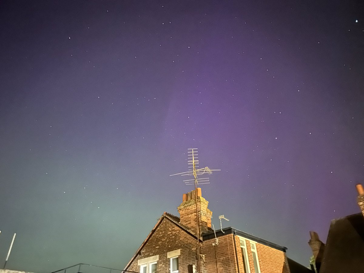 #Auroraborealis from rooftop