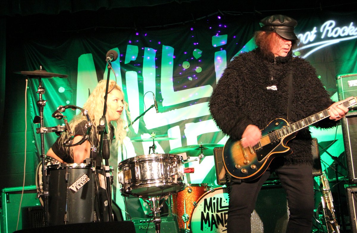 '@voodooradioband's Paige and Tony are a remarkable daughter and father from Cumbria. I have to agree with Tom Robinson, they won’t be a support act for long.' Full live review and photo galleries by Noz: loudwomen.org/2024/05/10/mil…