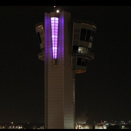 It is #worldlupusday and tonight, #PHLAirport will shine purple for the @worldlupusfed and its efforts to improve the quality of life for all people affected by lupus, a serious and potentially life-threatening autoimmune disease.