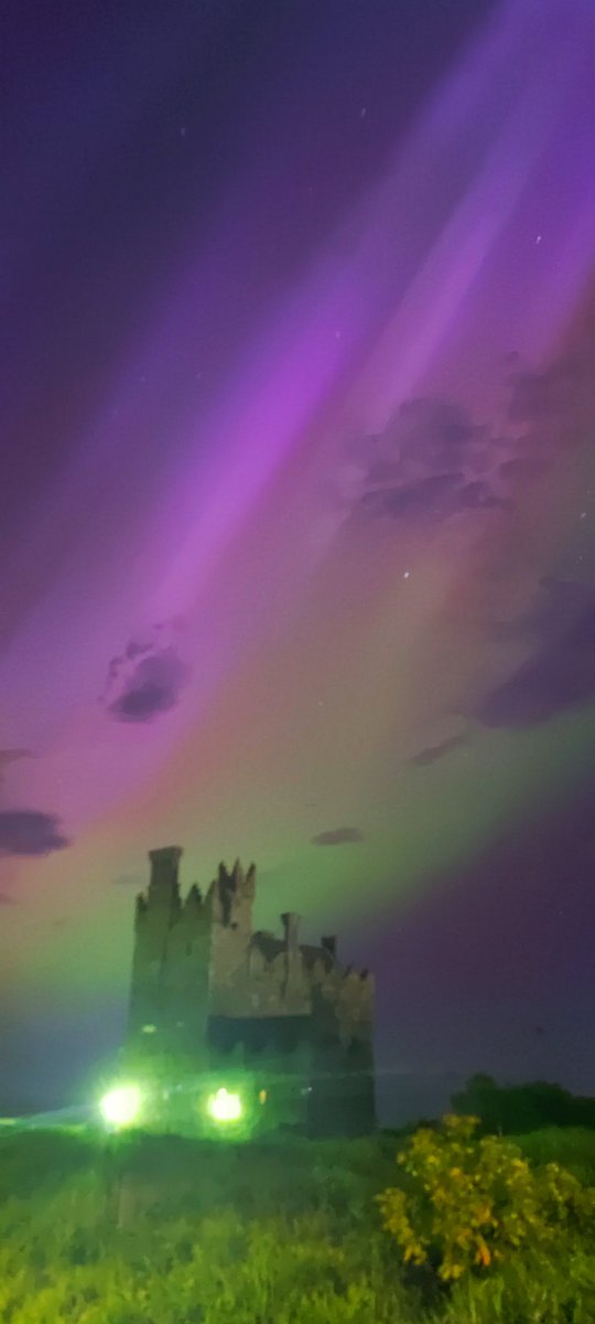 My first ever sighting of the Aurora Borealis! Wow 😮!