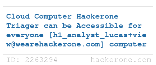 HackerOne disclosed a bug submitted by @lu3ky13: hackerone.com/reports/2263294 #hackerone #bugbounty