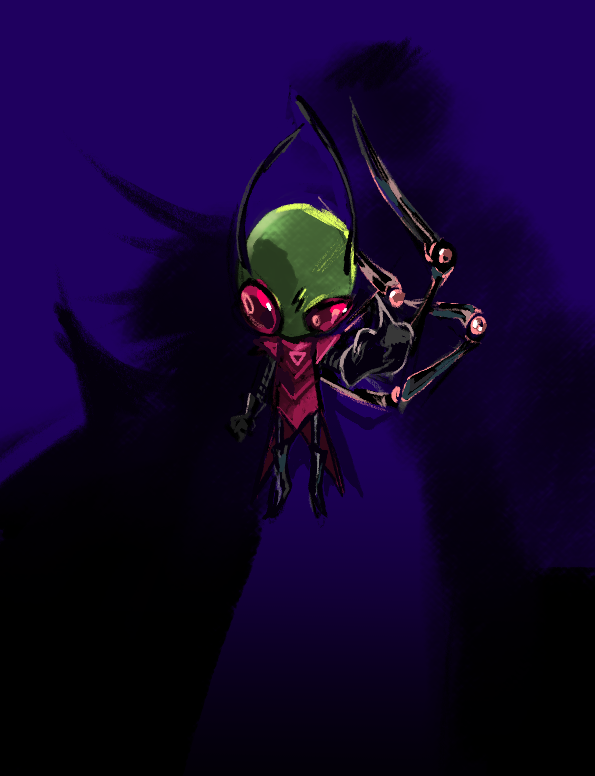 microscopic creature #invaderzim