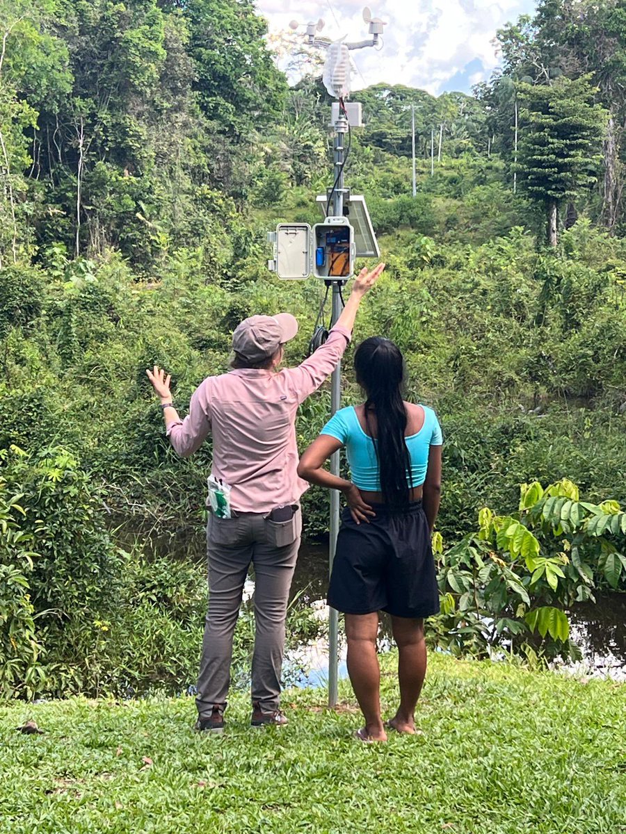 I spent the past week and half in the Amazon installing environmental sensors and training community members on their usage and maintenance and like holy shit what even is my life.
