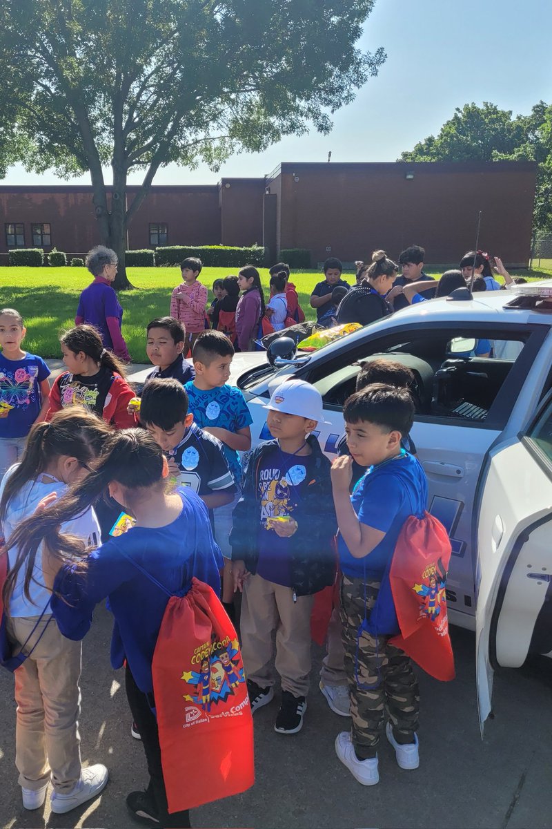 Thank you, Pleasant Grove Elementary, for letting us show off our wheels.