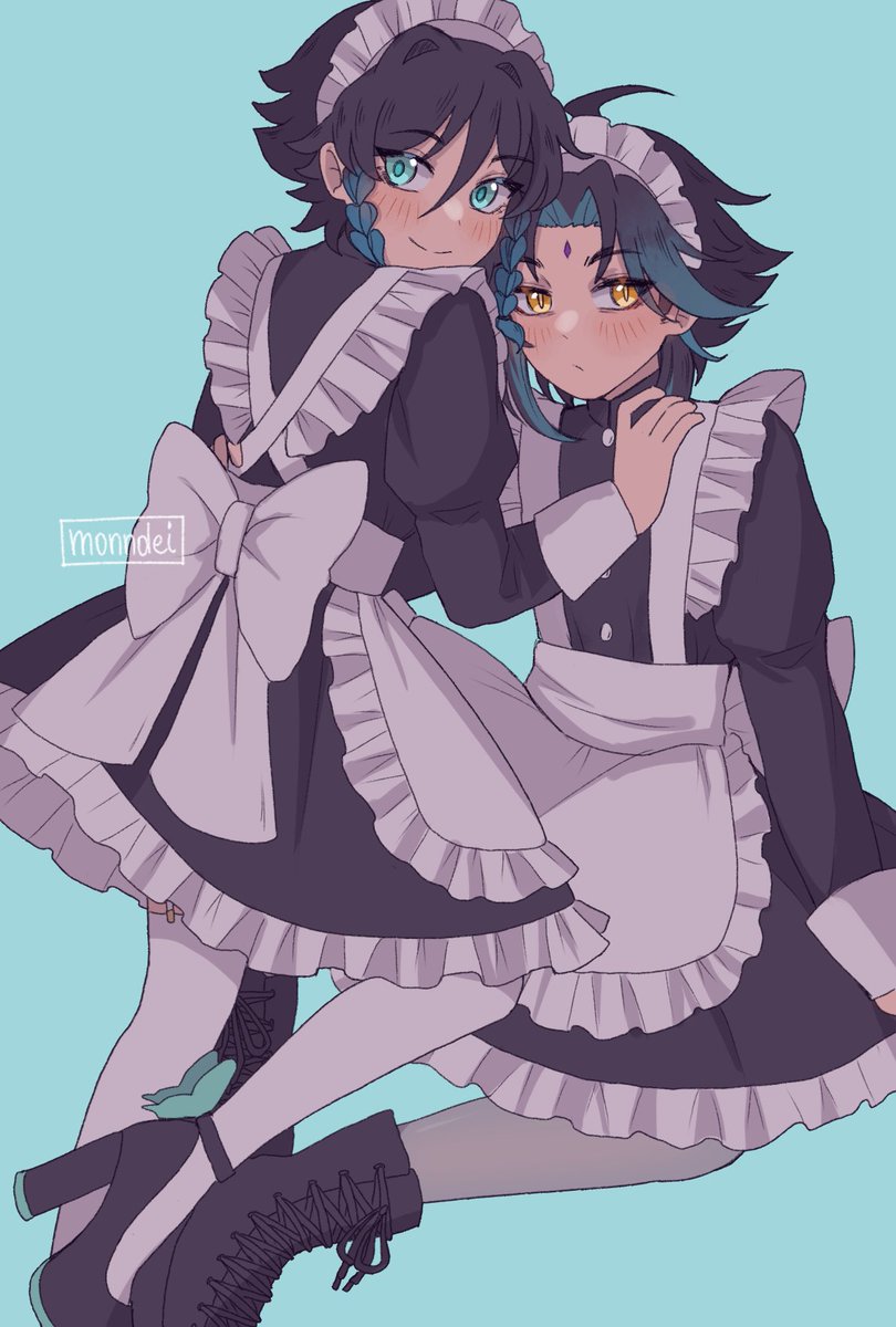 xiaoven maid day!