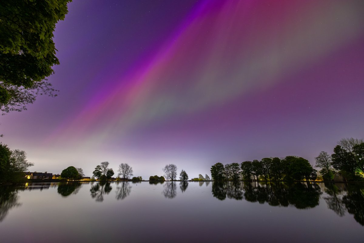 A moment to remember. Not only witnessing the aurora but to witness it from my favourite location. Harold Park in Bradford. Wish my mum could have seen this!