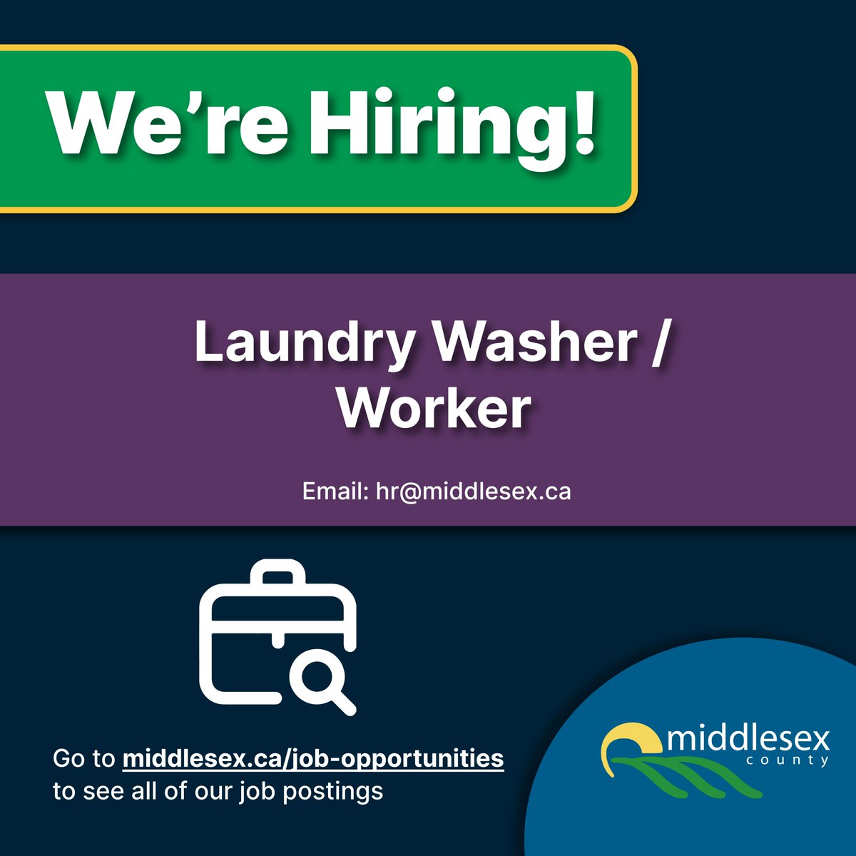 📍 Job Opportunity 📍 Strathmere Lodge is looking to hire a Laundry Washer/Worker to join the team. For more information and to apply today, go to ➡️ bit.ly/3wtFMIk Deadline to apply is May 22, 2024 at 4:30 pm